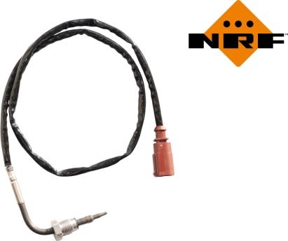NRF 707160 - Датчик, температура вихлопних газів autozip.com.ua