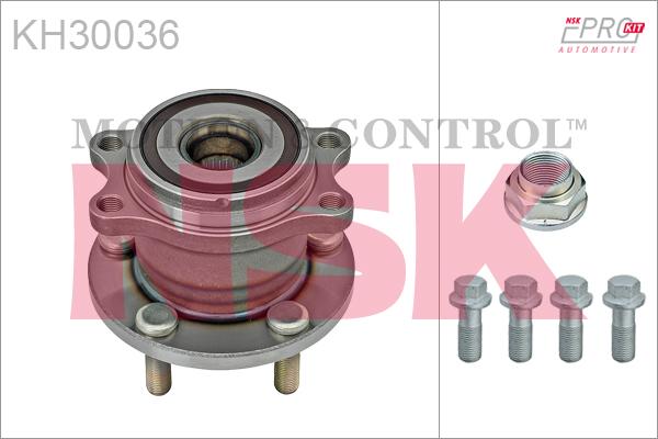 NSK KH30036 - Комплект підшипника маточини колеса autozip.com.ua