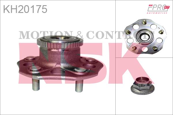 NSK KH20175 - Комплект підшипника маточини колеса autozip.com.ua