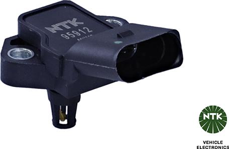 NTK 95912 - Датчик, тиск у впускний трубі autozip.com.ua