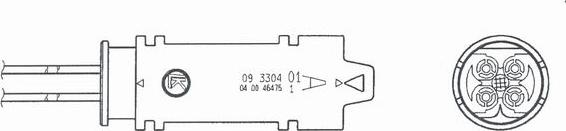 NTK 1398 - Лямбда-зонд, датчик кисню autozip.com.ua