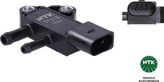 NTK 77319 - Датчик, тиск вихлопних газів autozip.com.ua