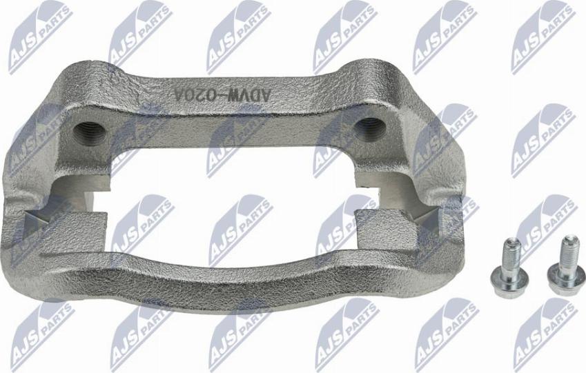 NTY HZP-VW-020A - Кронштейн, корпус скоби гальма autozip.com.ua
