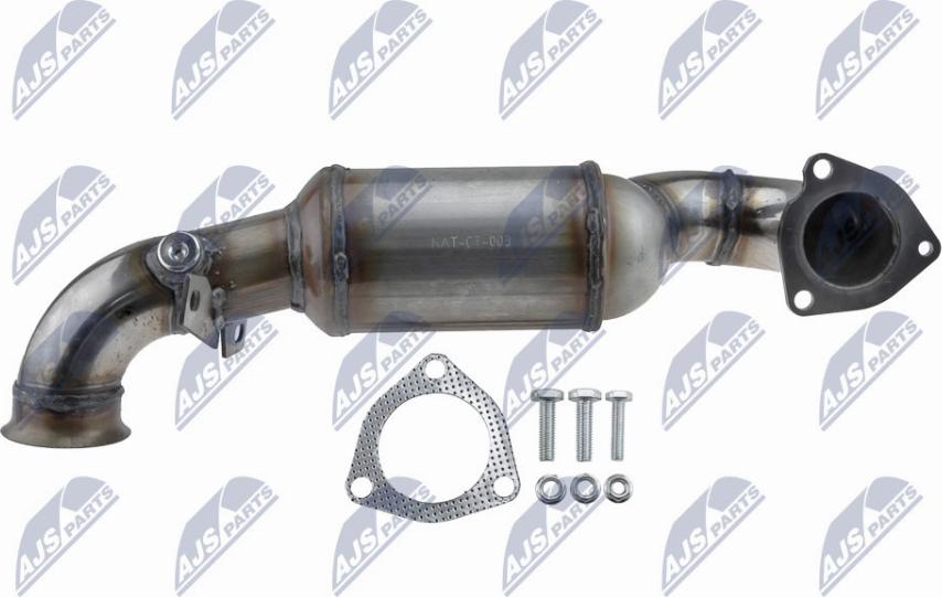 NTY KAT-CT-003 - Каталізатор autozip.com.ua