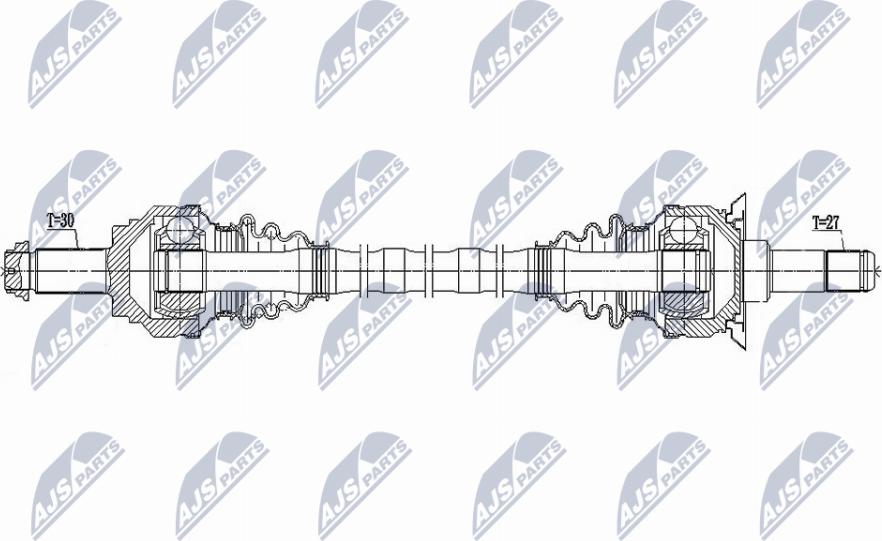 NTY NPW-BM-191 - Приводний вал autozip.com.ua