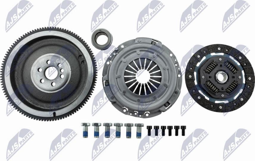 NTY NZS-BM-007 - Комплект зчеплення autozip.com.ua