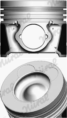 Nüral 87-434207-00 - Поршень autozip.com.ua