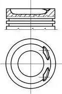 Nüral 87-501907-00 - Поршень autozip.com.ua