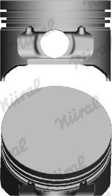 Nüral 87-104105-00 - Поршень autozip.com.ua