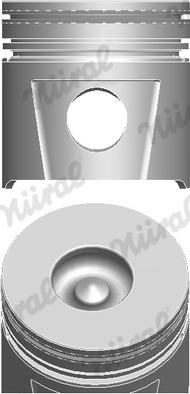 Nüral 87-123700-30 - Поршень autozip.com.ua