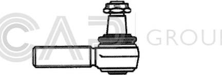 OCAP 0192345 - Наконечник рульової тяги, кульовий шарнір autozip.com.ua