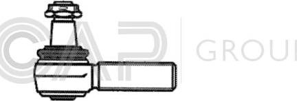 OCAP 0187856 - Кутовий шарнір, поздовжня рульова тяга autozip.com.ua