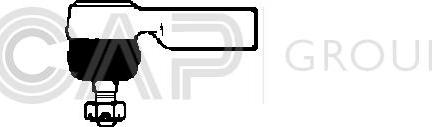OCAP 0282350 - Наконечник рульової тяги, кульовий шарнір autozip.com.ua