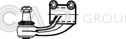 OCAP 0287724 - Кутовий шарнір, поздовжня рульова тяга autozip.com.ua