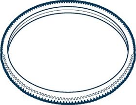 OE Germany 01 0331 403000 - Зубчастий вінець, маховик autozip.com.ua