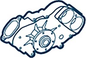 OE Germany 02 2000 267600 - Водяний насос autozip.com.ua