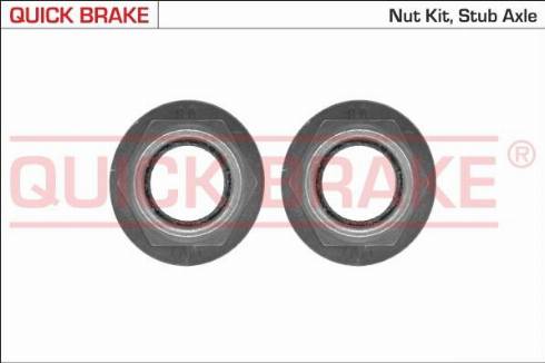 OJD Quick Brake 9811K - Гайка, шийка осі autozip.com.ua