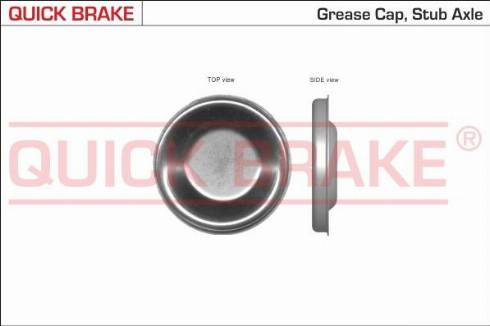 OJD Quick Brake 9826 - Кришка / захисний ковпак autozip.com.ua