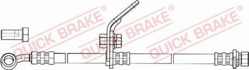 OJD Quick Brake 50.845X - Гальмівний шланг autozip.com.ua