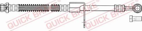 OJD Quick Brake 50.840X - Гальмівний шланг autozip.com.ua