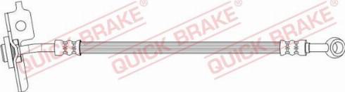 OJD Quick Brake 50.736 - Гальмівний шланг autozip.com.ua