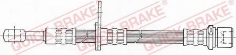 OJD Quick Brake 58.977 - Гальмівний шланг autozip.com.ua