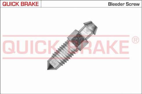 OJD Quick Brake 0053X - Болт повітряного клапана / вентиль, колісний гальмівний шлях нав autozip.com.ua