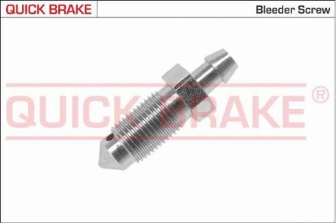 OJD Quick Brake 0019 - Болт повітряного клапана / вентиль, колісний гальмівний шлях нав autozip.com.ua