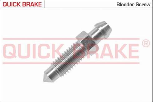 OJD Quick Brake 0011 - Болт повітряного клапана / вентиль, колісний гальмівний шлях нав autozip.com.ua