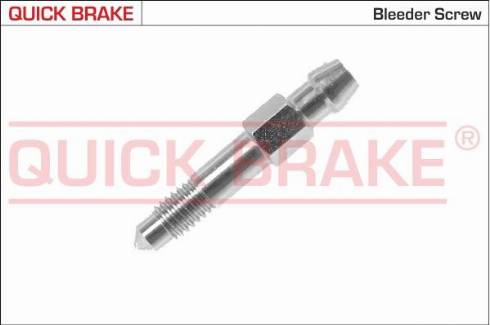 OJD Quick Brake 0013 - Болт повітряного клапана / вентиль, колісний гальмівний шлях нав autozip.com.ua