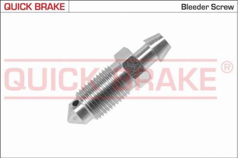 OJD Quick Brake 0017 - Болт повітряного клапана / вентиль, колісний гальмівний шлях нав autozip.com.ua