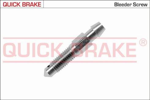 OJD Quick Brake 0087 - Болт повітряного клапана / вентиль, колісний гальмівний шлях нав autozip.com.ua