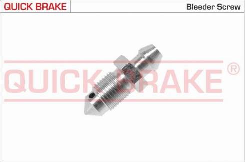 OJD Quick Brake 0039 - Болт повітряного клапана / вентиль, колісний гальмівний шлях нав autozip.com.ua