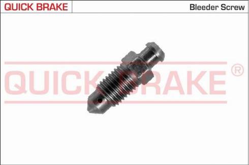 OJD Quick Brake 0102 - Болт повітряного клапана / вентиль, гальмівний супорт autozip.com.ua