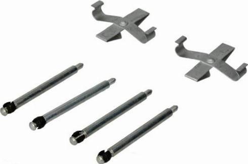 QUICK BRAKE 1091271 - Комплектуючі, колодки дискового гальма autozip.com.ua