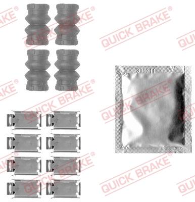 QUICK BRAKE 1091788 - Комплектуючі, колодки дискового гальма autozip.com.ua