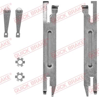 QUICK BRAKE 105 53 004 - Adjuster Set, drum brake autozip.com.ua