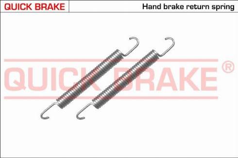 OJD Quick Brake 105-0480 - Комплектуючі, гальмівна система autozip.com.ua