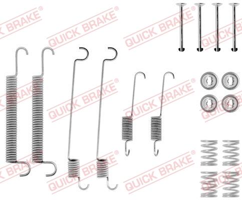 QUICK BRAKE 1050547 - Комплектуючі, барабанний гальмівний механізм autozip.com.ua