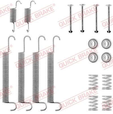 QUICK BRAKE 105-0559 - Комплектуючі, барабанний гальмівний механізм autozip.com.ua