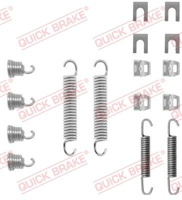 QUICK BRAKE 105-0550 - Комплектуючі, барабанний гальмівний механізм autozip.com.ua