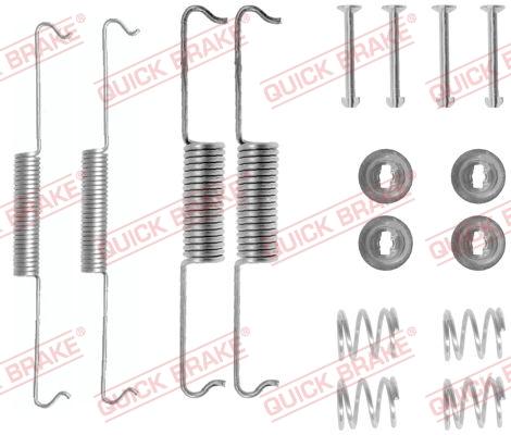 QUICK BRAKE 1050521 - Комплектуючі, барабанний гальмівний механізм autozip.com.ua