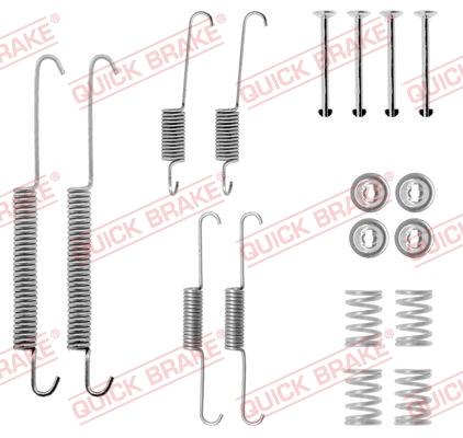 OJD Quick Brake 105-0613 - Комплектуючі, барабанний гальмівний механізм autozip.com.ua