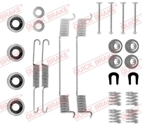 QUICK BRAKE 1050635 - Комплектуючі, барабанний гальмівний механізм autozip.com.ua
