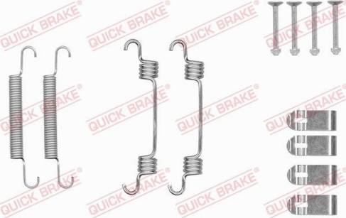 OJD Quick Brake 105-0044 - Комплектуючі, гальмівна система autozip.com.ua