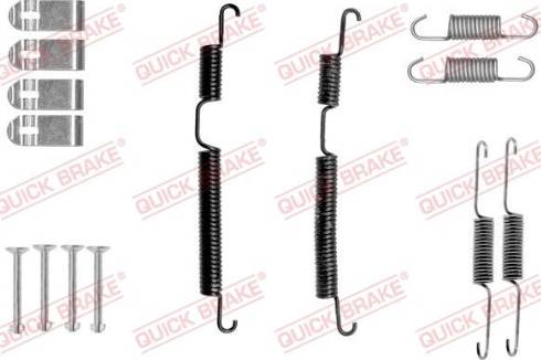 OJD Quick Brake 105-0045 - Комплектуючі, барабанний гальмівний механізм autozip.com.ua