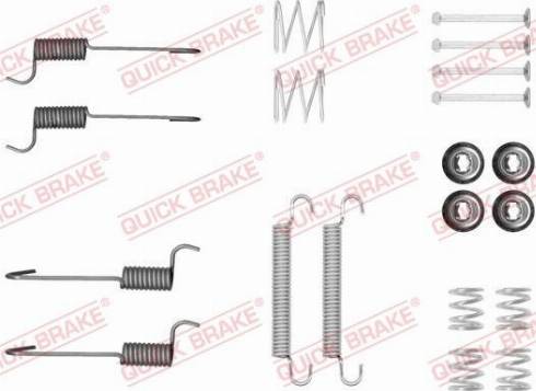 OJD Quick Brake 105-0046 - Комплектуючі, гальмівна система autozip.com.ua