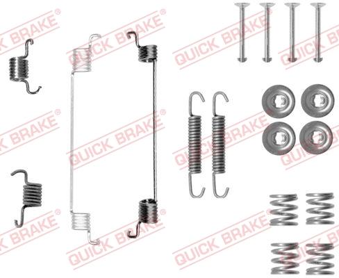OJD Quick Brake 105-0014 - Комплектуючі, барабанний гальмівний механізм autozip.com.ua