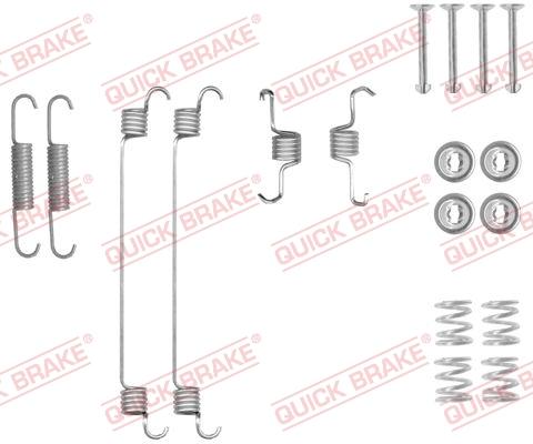 OJD Quick Brake 105-0018 - Комплектуючі, барабанний гальмівний механізм autozip.com.ua