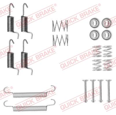 QUICK BRAKE 1050899 - Комплектуючі, гальмівна система autozip.com.ua